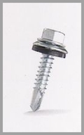 Hex washer head steel and rubber washer self drilling screws chennai